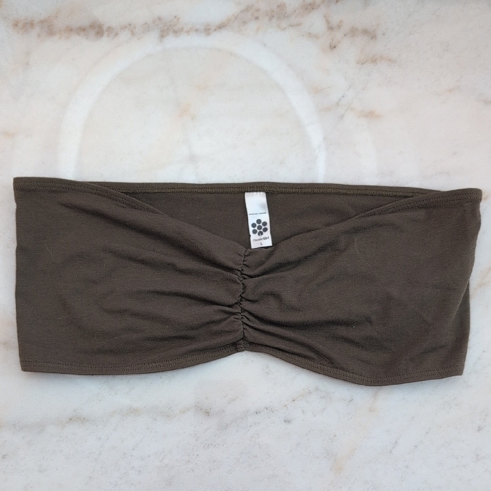 American Apparel Bandeau Bralette Top